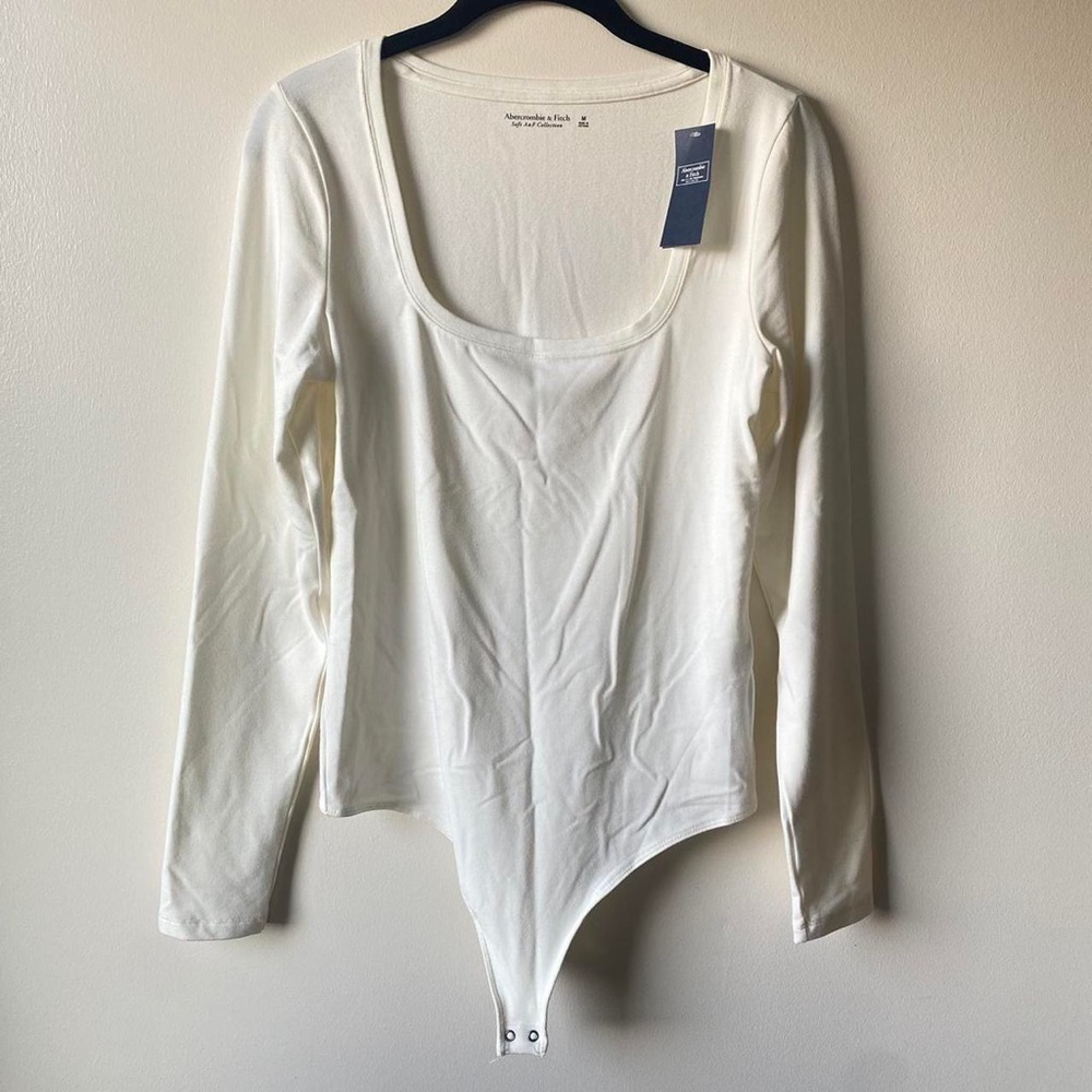 BNWT Abercrombie & Fitch Square Neck Thong Bodysuit